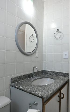 Apartamento para alugar com 113m², 2 quartos e 1 vagaBanheiro