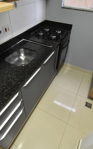 Apartamento para alugar com 50m², 2 quartos e 1 vagaSala/Cozinha