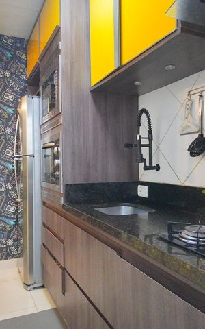 Apartamento para alugar com 53m², 3 quartos e 1 vagaCozinha