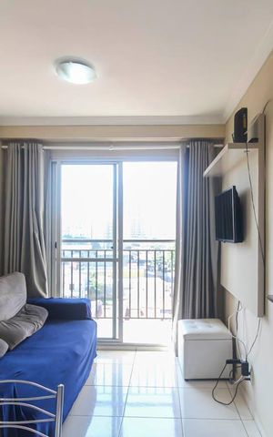 Apartamento à venda com 50m², 2 quartos e 1 vaga Apartamento à venda com 50m², 2 quartos e 1 vagaSala