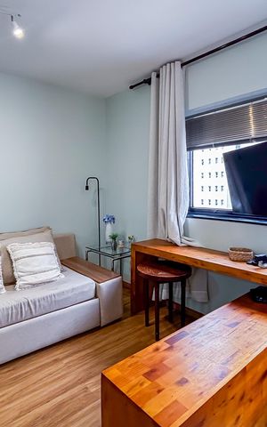 Apartamento à venda com 30m², 1 quarto e 1 vaga