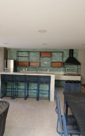 Apartamento à venda com 27m², 1 quarto e sem vagaÁrea comum - Churrasqueira