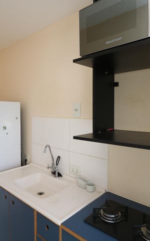 Apartamento à venda com 27m², 1 quarto e sem vagaCozinha