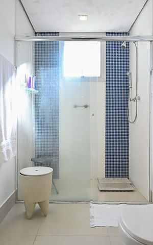 Apartamento à venda com 157m², 3 quartos e 3 vagasBanheiro da suíte 3
