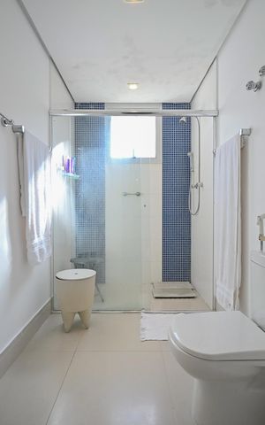 Apartamento à venda com 157m², 3 quartos e 3 vagasBanheiro da suíte 3