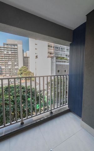Apartamento para alugar com 37m², 2 quartos e sem vaga Apartamento para alugar com 37m², 2 quartos e sem vagaSacada