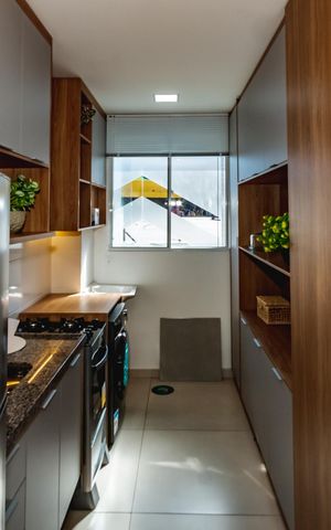 Apartamento à venda com 50m², 2 quartos e 1 vagaCozinha