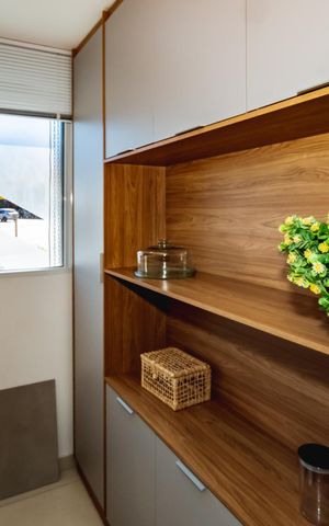 Apartamento à venda com 50m², 2 quartos e 1 vagaCozinha e Área de Serviço