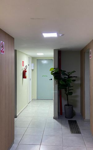 Apartamento à venda com 39m², 1 quarto e sem vaga Apartamento à venda com 39m², 1 quarto e sem vagaHall