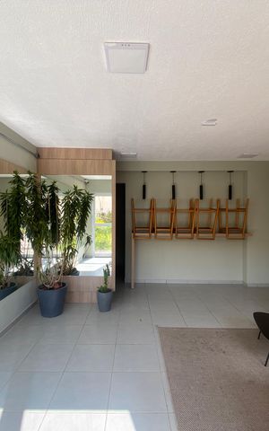 Apartamento à venda com 39m², 1 quarto e sem vaga Apartamento à venda com 39m², 1 quarto e sem vagaHall