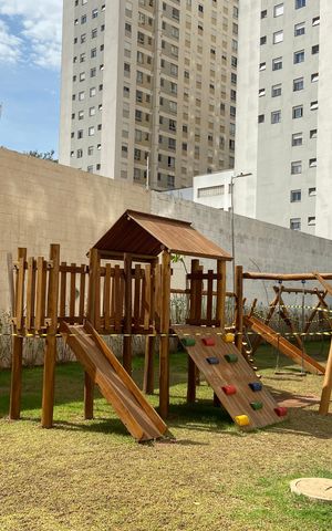 Apartamento à venda com 39m², 1 quarto e sem vaga Apartamento à venda com 39m², 1 quarto e sem vagaÁrea comum - Playground