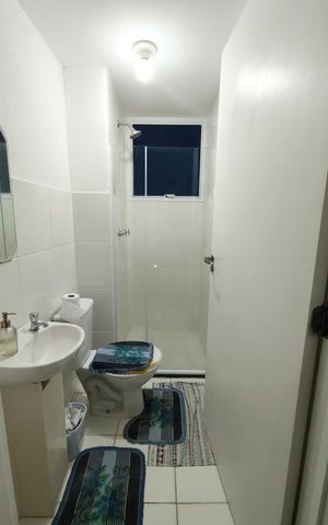 Apartamento para alugar com 50m², 2 quartos e 1 vaga Apartamento para alugar com 50m², 2 quartos e 1 vagaBanheiro