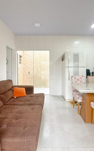 Casa para alugar com 45m², 1 quarto e 2 vagasSala de TV