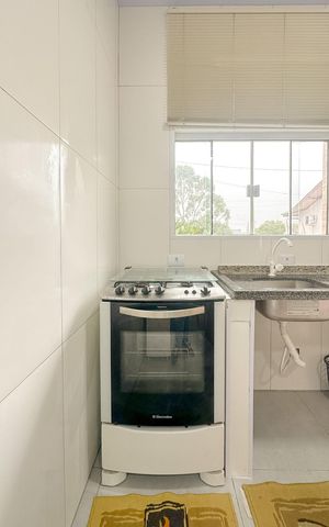 Casa para alugar com 45m², 1 quarto e 2 vagasCozinha