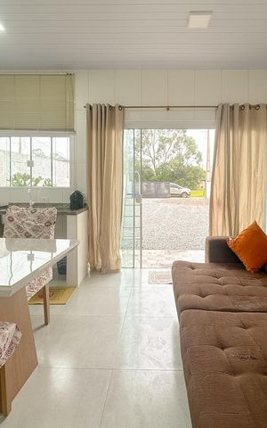 Casa para alugar com 45m², 1 quarto e 2 vagasSala de TV