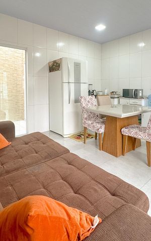 Casa para alugar com 45m², 1 quarto e 2 vagasSala de TV