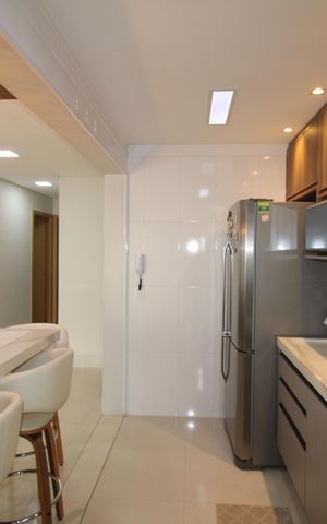 Apartamento à venda com 76m², 2 quartos e 2 vagasSala / Cozinha