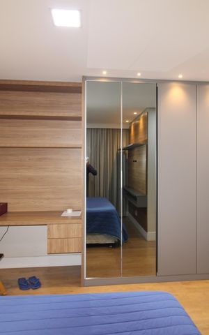 Apartamento à venda com 76m², 2 quartos e 2 vagasQuarto 2