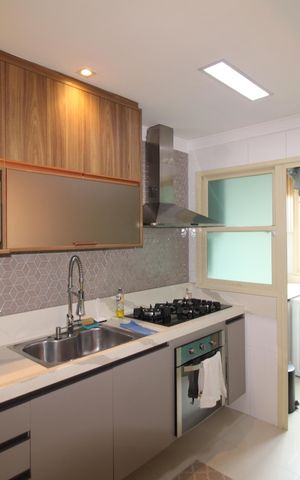 Apartamento à venda com 76m², 2 quartos e 2 vagasSala / Cozinha