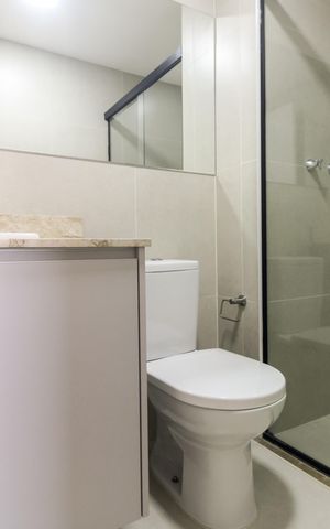 Apartamento para alugar com 68m², 2 quartos e 2 vagas Apartamento para alugar com 68m², 2 quartos e 2 vagasBanheiro Suíte