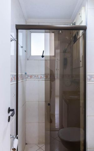 Apartamento para alugar com 50m², 2 quartos e 1 vaga Apartamento para alugar com 50m², 2 quartos e 1 vagaBanheiro