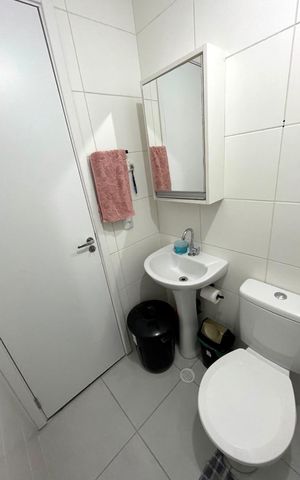 Apartamento para alugar com 37m², 2 quartos e sem vagaBanheiro