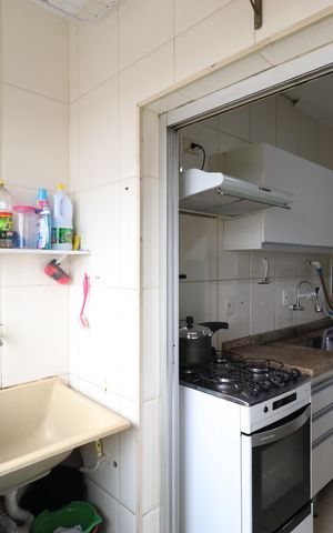 Apartamento à venda com 65m², 2 quartos e 1 vagaCozinha e Área de serviço 