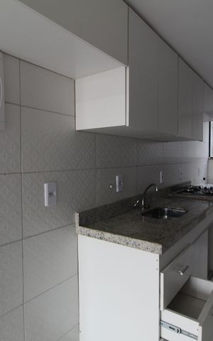 Apartamento para alugar com 60m², 2 quartos e 1 vagaCozinha e Área de Serviço