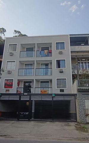 Apartamento para alugar com 60m², 2 quartos e 1 vaga Apartamento para alugar com 60m², 2 quartos e 1 vagaFachada