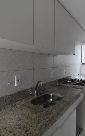 Apartamento para alugar com 60m², 2 quartos e 1 vagaCozinha e Área de Serviço