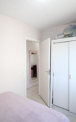 Apartamento à venda com 42m², 2 quartos e 1 vagaQuarto 1