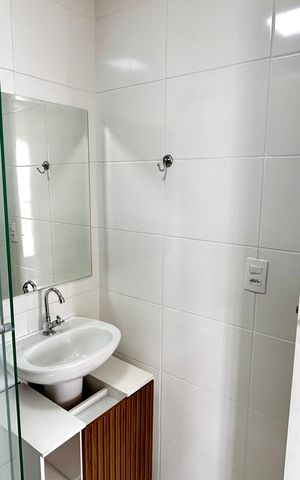 Apartamento para alugar com 43m², 2 quartos e 1 vaga Apartamento para alugar com 43m², 2 quartos e 1 vagaBanheiro