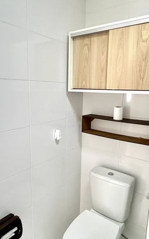 Apartamento para alugar com 43m², 2 quartos e 1 vaga Apartamento para alugar com 43m², 2 quartos e 1 vagaBanheiro