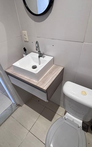 Apartamento à venda com 50m², 2 quartos e sem vaga Apartamento à venda com 50m², 2 quartos e sem vagaLavabo
