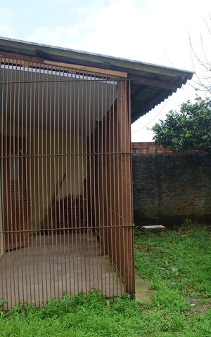 Casa para alugar com 42m², 2 quartos e 4 vagasPátio nos fundos