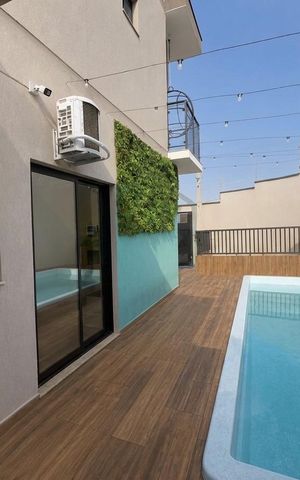 Casa para alugar com 130m², 2 quartos e 2 vagas Casa para alugar com 130m², 2 quartos e 2 vagasÁrea externa