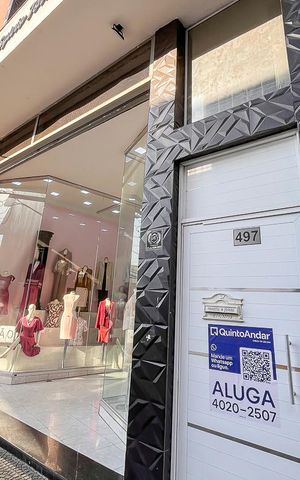 Studio para alugar com 20m², 1 quarto e sem vagaFachada + plaquinha