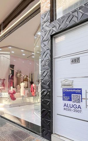 Studio para alugar com 20m², 1 quarto e sem vagaFachada + plaquinha