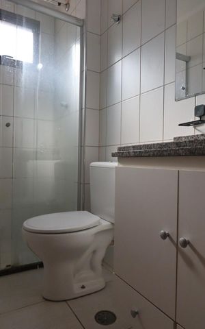 Apartamento para alugar com 38m², 1 quarto e 1 vagaBanheiro da Suíte