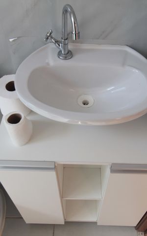 Apartamento à venda com 47m², 2 quartos e 1 vagaBanheiro Social