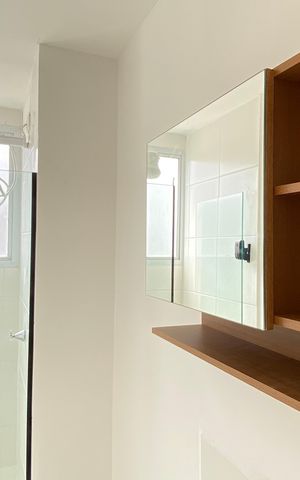 Apartamento à venda com 42m², 2 quartos e 1 vaga Apartamento à venda com 42m², 2 quartos e 1 vagaBanheiro