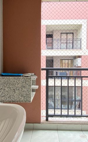 Apartamento para alugar com 47m², 2 quartos e 1 vaga Apartamento para alugar com 47m², 2 quartos e 1 vagaÁrea de Serviço
