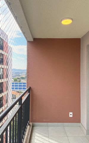 Apartamento para alugar com 47m², 2 quartos e 1 vaga Apartamento para alugar com 47m², 2 quartos e 1 vagaVaranda - Área de Serviço