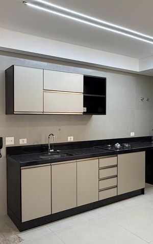 Apartamento para alugar com 75m², 2 quartos e 1 vagaCozinha e Área de Serviço