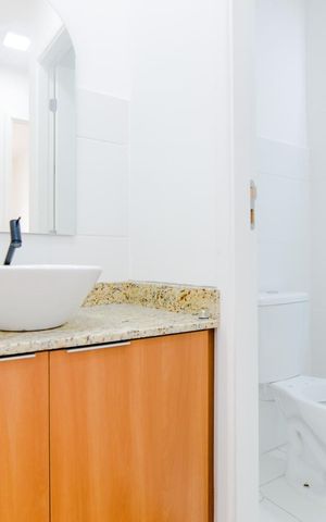 Apartamento para alugar com 55m², 2 quartos e 1 vagaBanheiro Social