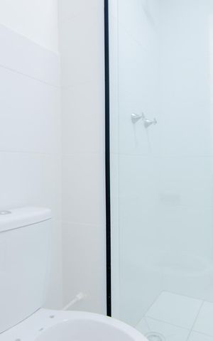Apartamento para alugar com 55m², 2 quartos e 1 vagaBanheiro Social