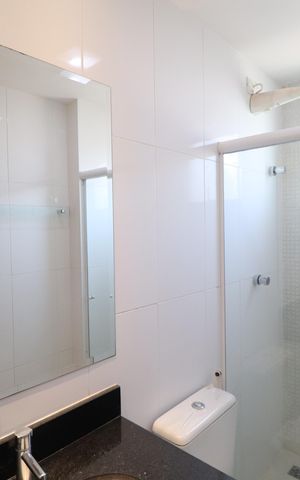 Apartamento para alugar com 101m², 3 quartos e 2 vagasBanheiro Social