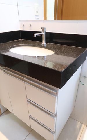 Apartamento para alugar com 101m², 3 quartos e 2 vagasBanheiro Social