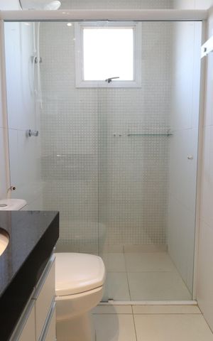 Apartamento para alugar com 101m², 3 quartos e 2 vagasBanheiro do Quarto 3