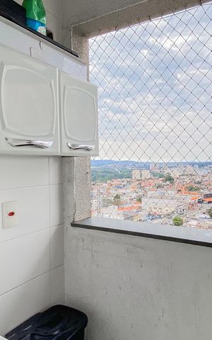 Apartamento à venda com 47m², 2 quartos e 1 vaga Apartamento à venda com 47m², 2 quartos e 1 vagaÁrea de Serviço